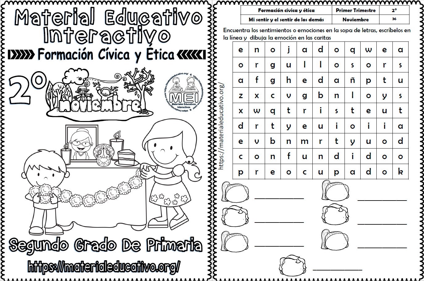 10 divertidos ejercicios de formación cívica y ética para segundo de
