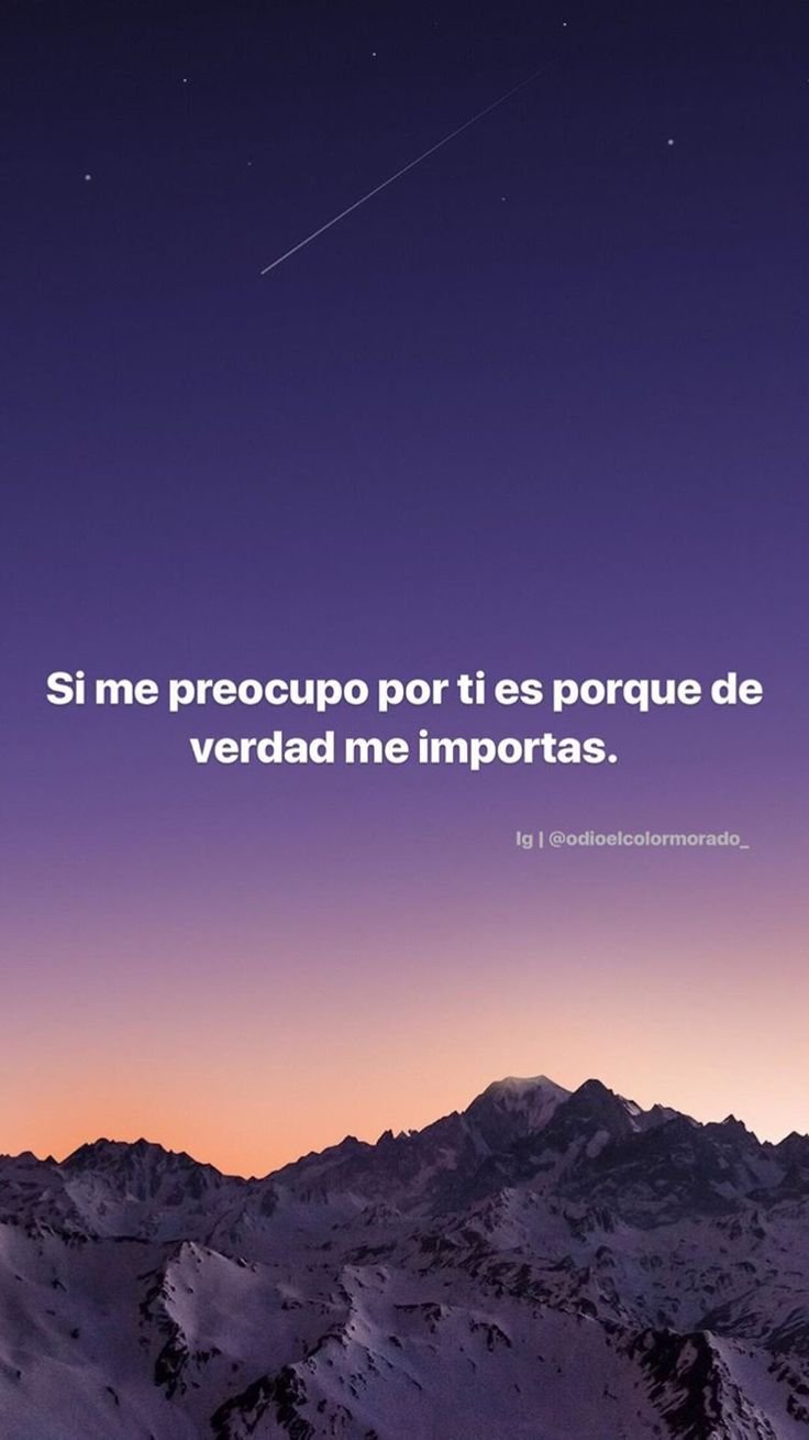Si me importas, me preocupo por ti: descubre por qué ※